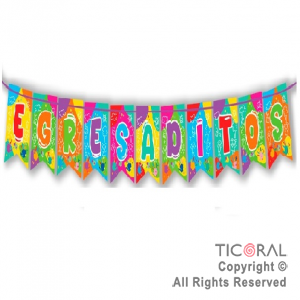 BANDERIN EGRESADITOS X 1